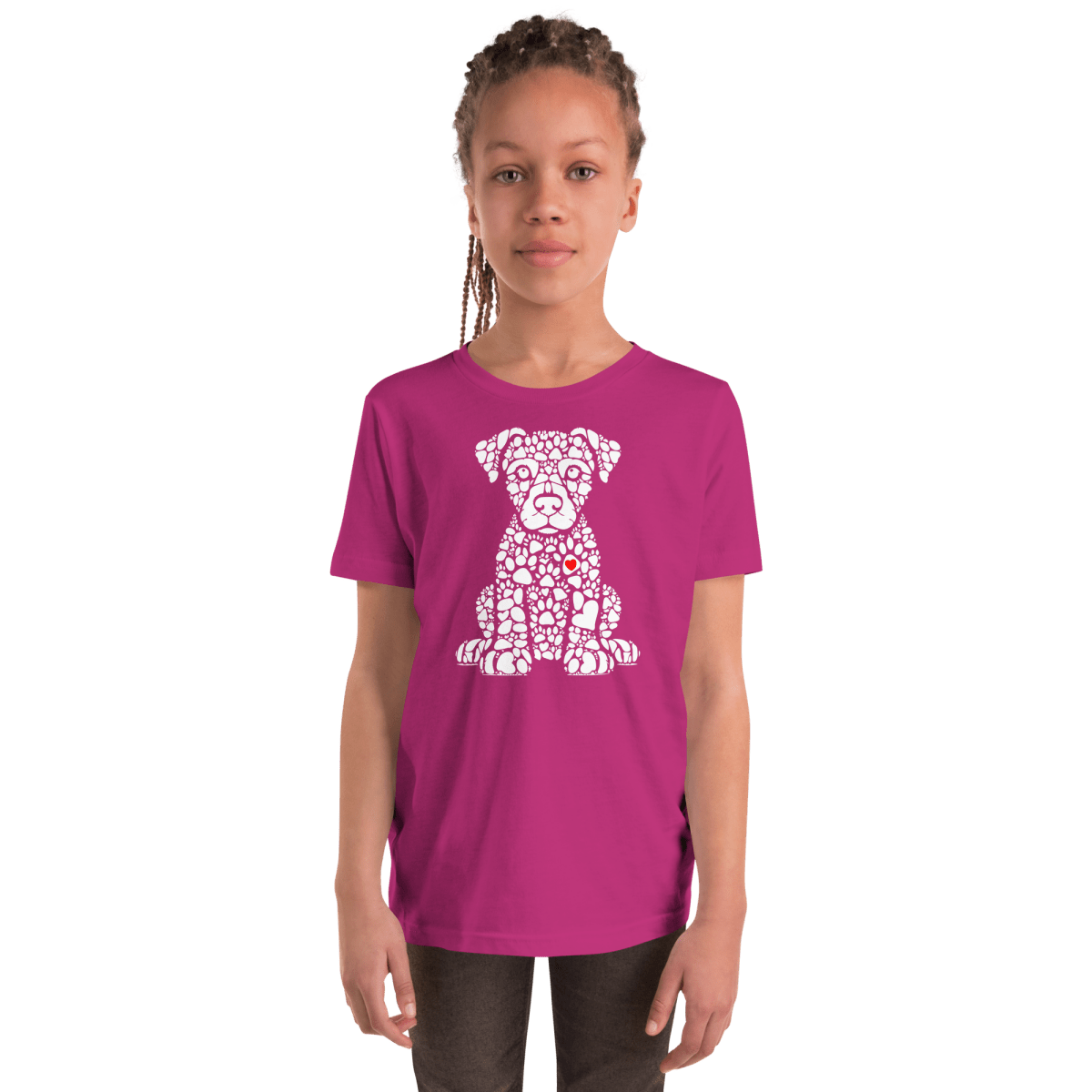 Puppy Paws - Youth Signature Tee - Youth Tee - Speak Up 4 Paws