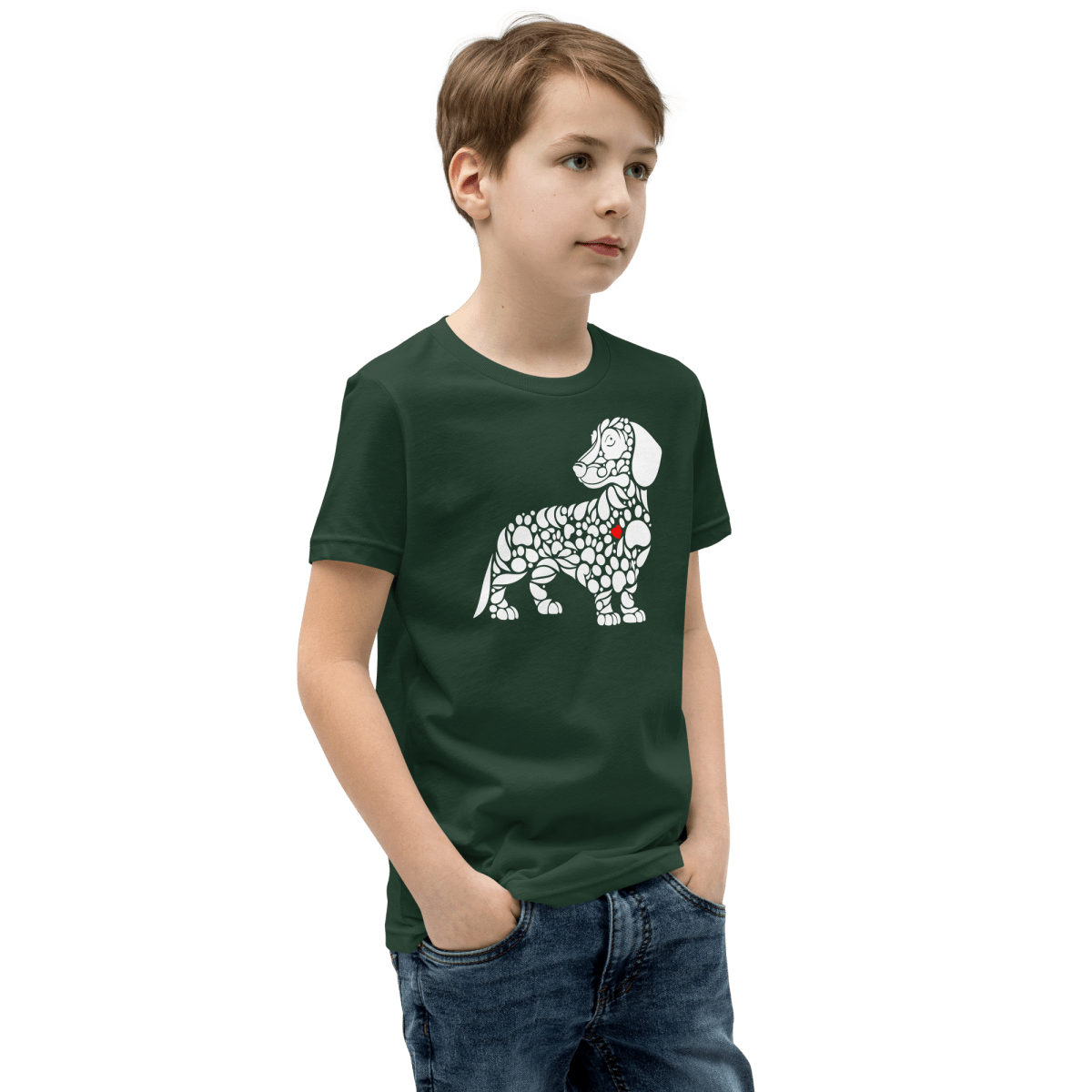 Pawfect Doxie - Youth Signature Tee - Youth Tee - Speak Up 4 Paws