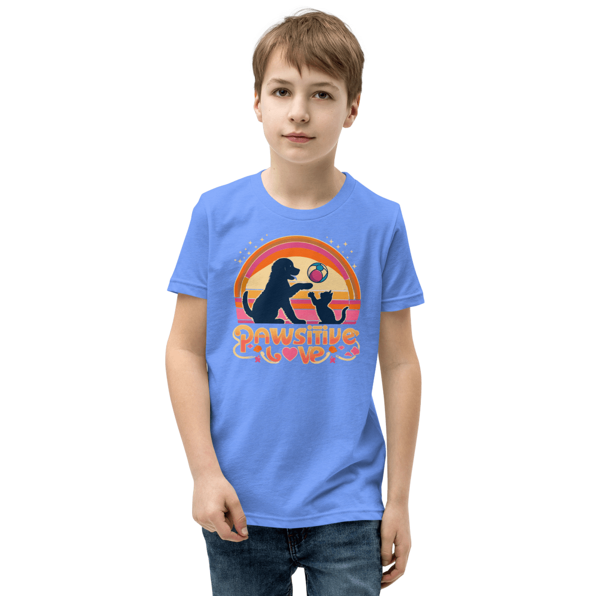 Rainbow Connection - Youth Signature Tee - Youth Tee - Speak Up 4 Paws