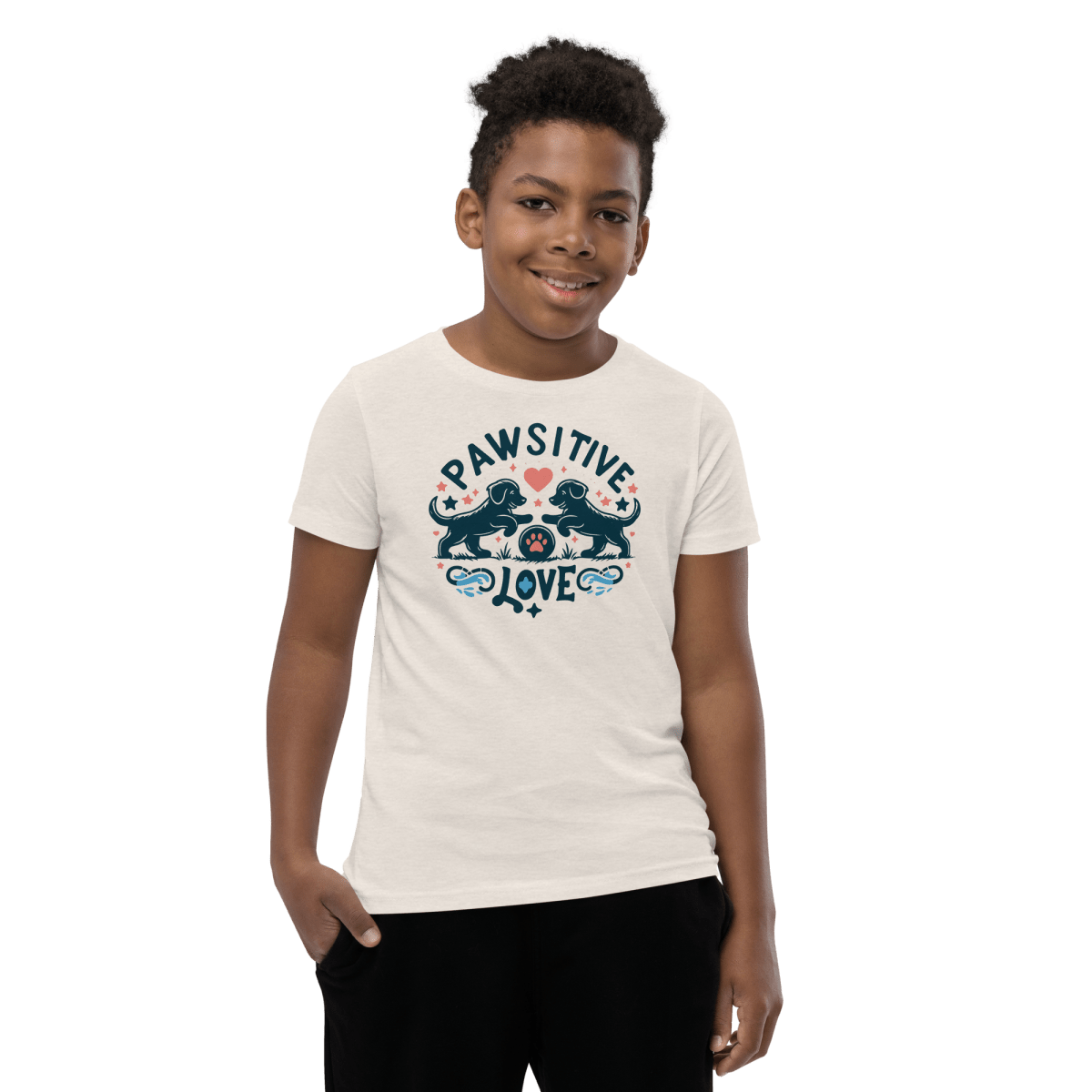 Pouncing Play - Youth Signature Tee - Youth Tee - Speak Up 4 Paws