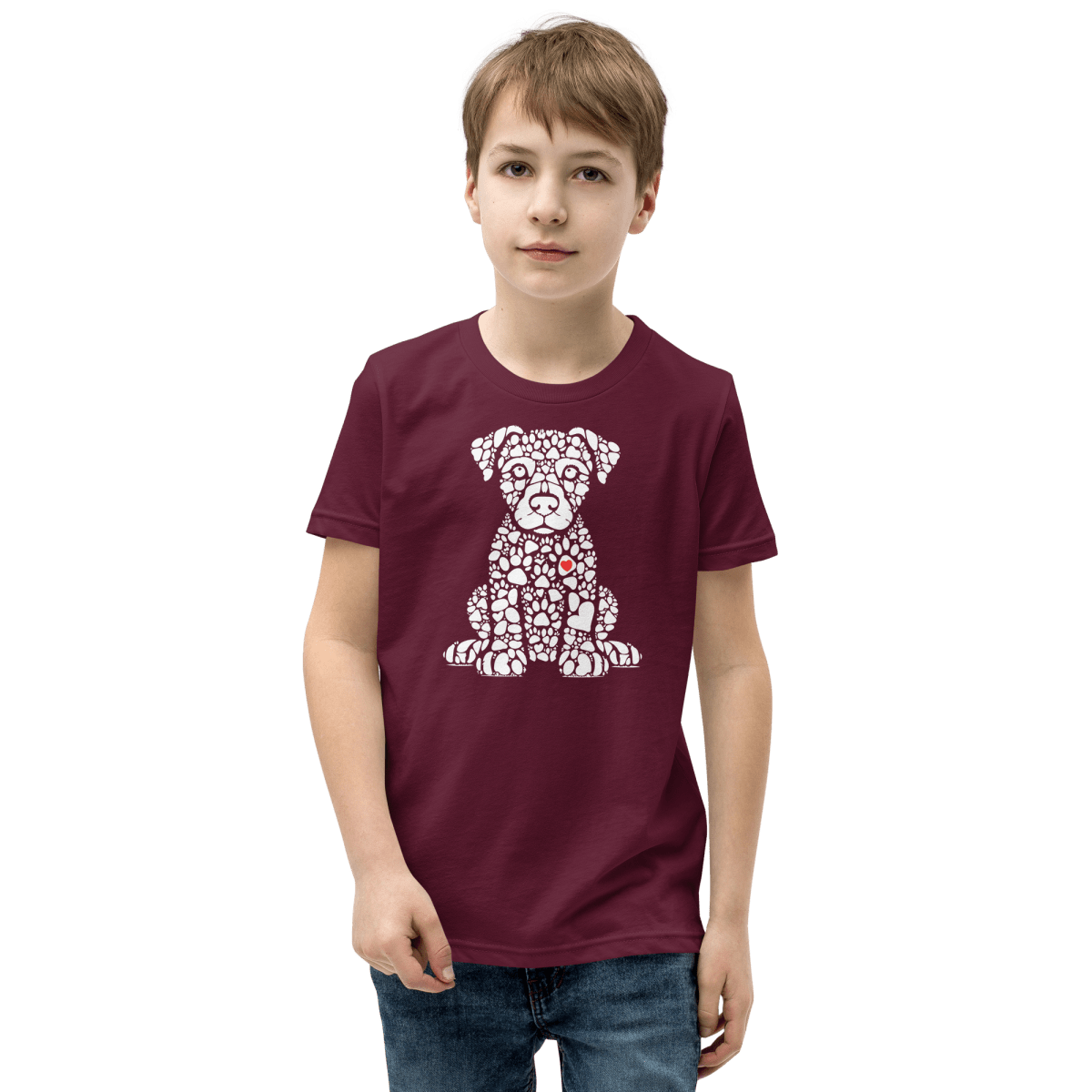 Puppy Paws - Youth Signature Tee - Youth Tee - Speak Up 4 Paws