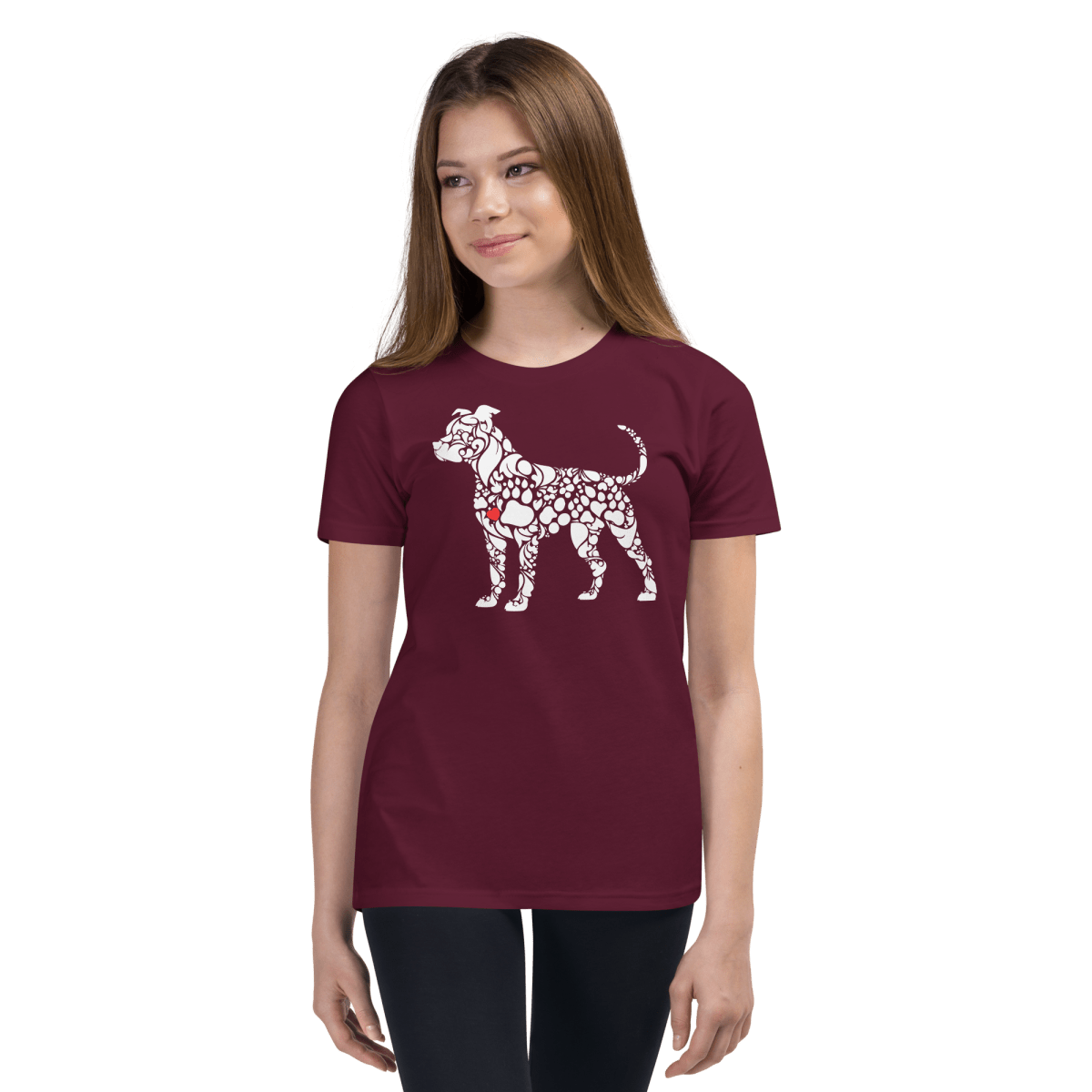 Paws of Loyalty - Youth Signature Tee - Youth Tee - Speak Up 4 Paws