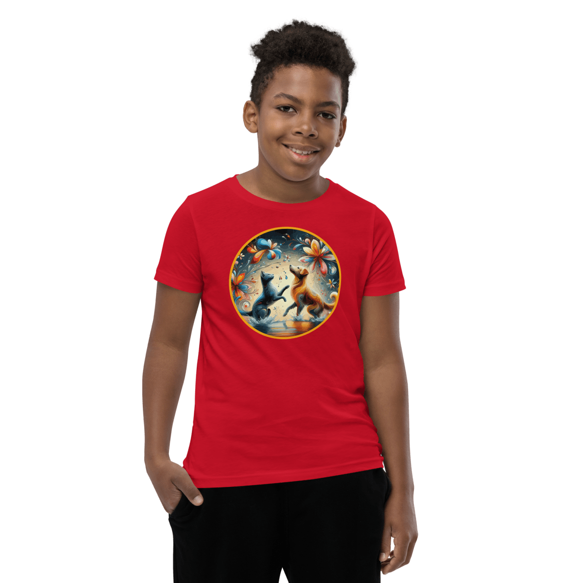 Paws in the Rain - Youth Signature Tee - Youth Tee - Speak Up 4 Paws