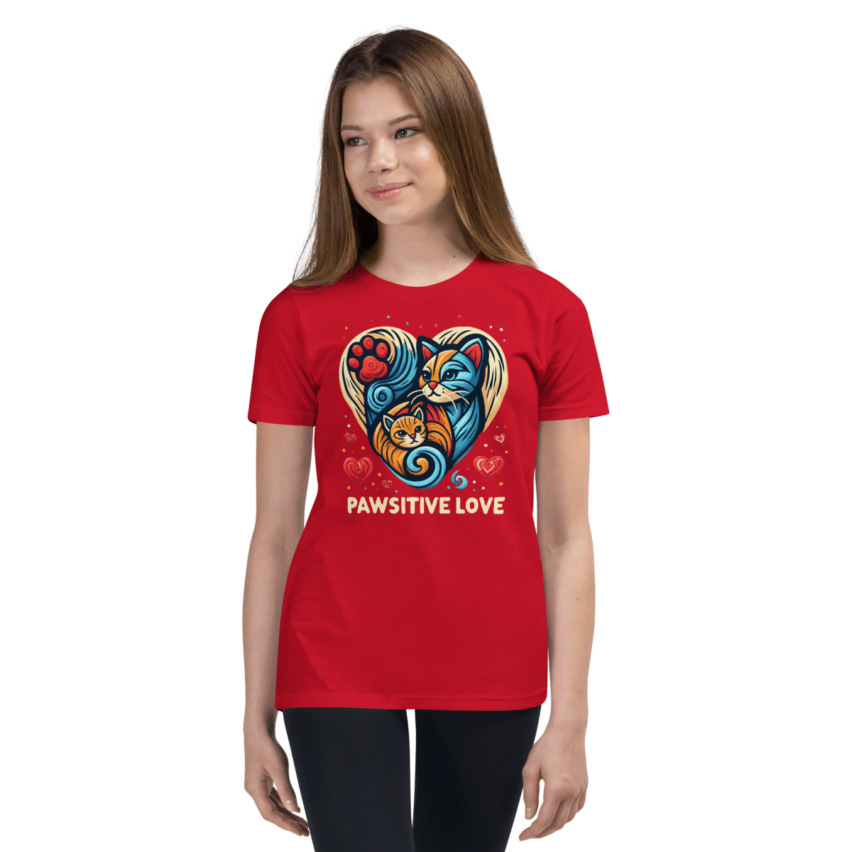 Feline Harmony - Youth Signature Tee - Youth Tee - Speak Up 4 Paws