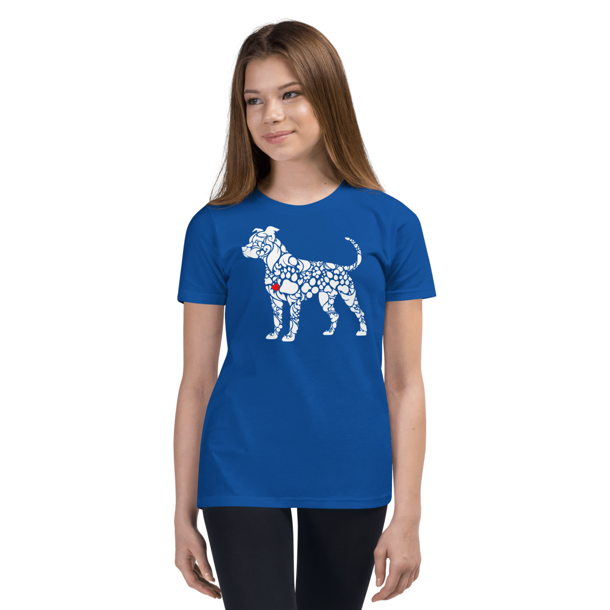 Paws of Loyalty - Youth Signature Tee - Youth Tee - Speak Up 4 Paws