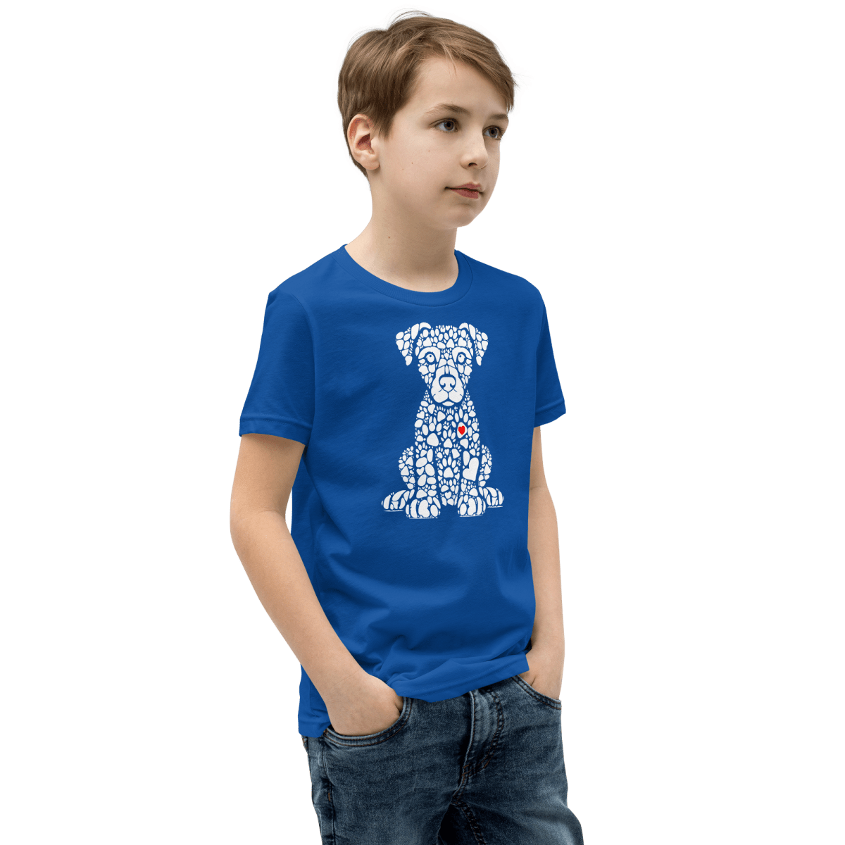 Puppy Paws - Youth Signature Tee - Youth Tee - Speak Up 4 Paws