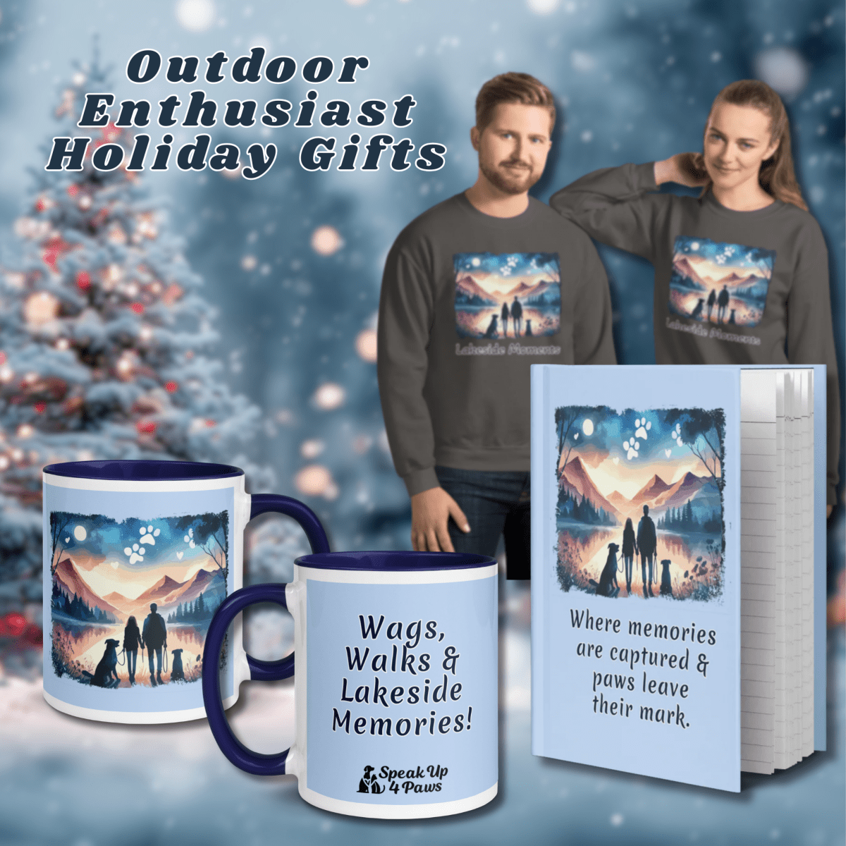 Outdoor Enthusiast Holiday Gifts - Speak Up 4 Paws