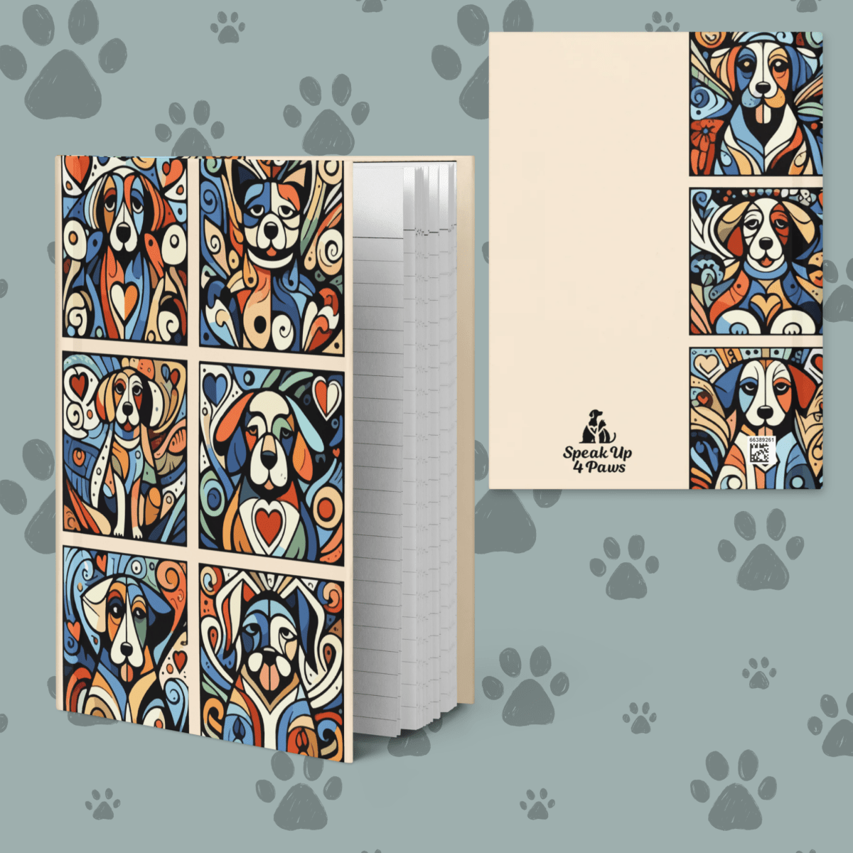 Artful Canines - Journal - Journal - Speak Up 4 Paws