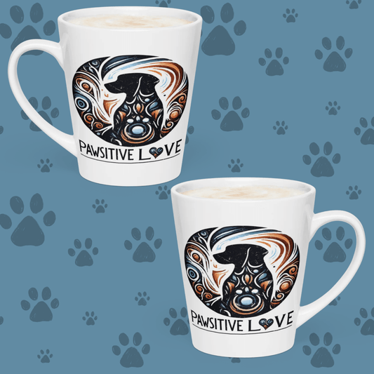 Canine Muse - Latte Mug - Latte Mug - Speak Up 4 Paws