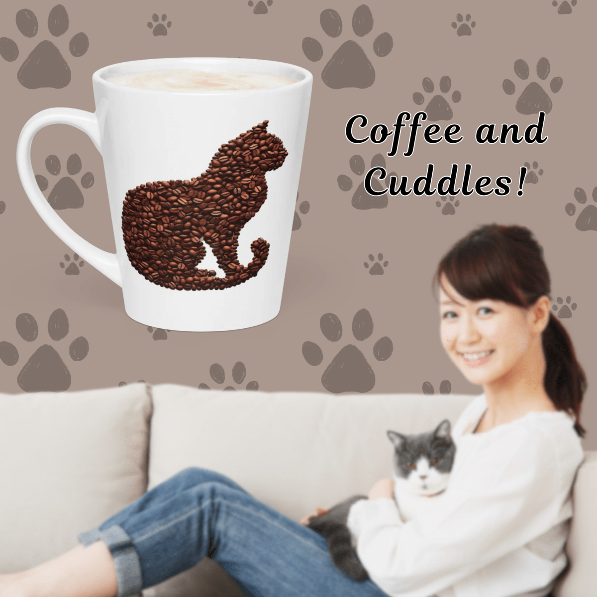 Catre' Presse' - Latte Mug - Latte Mug - Speak Up 4 Paws