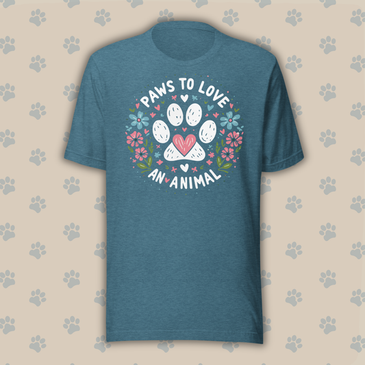 Circle of Pawsitivity Unisex Classic Tee