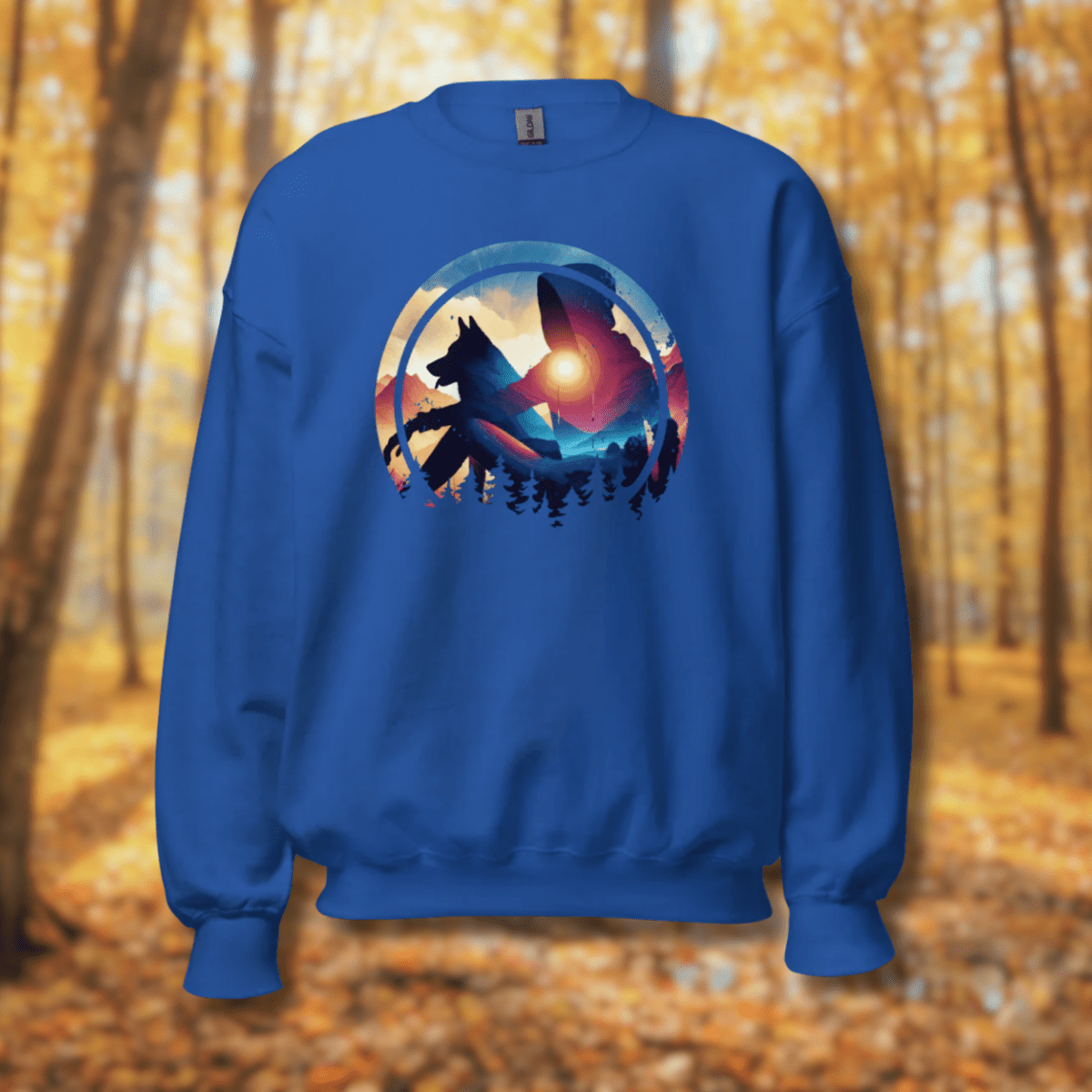 Companion Hues - Sweatshirt | COLORS: Charcoal, Royal, Indigo, Sand - Preshrunk Sweatshirt - Speak Up 4 Paws