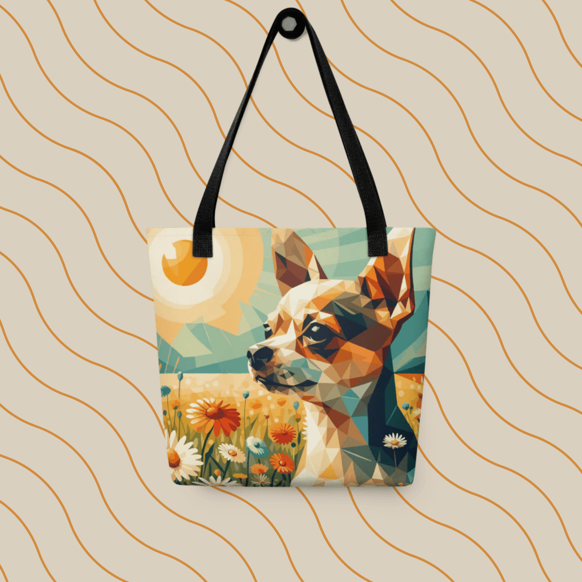 Daisy Moments - Everyday Bag - AOP Tote Bag - Speak Up 4 Paws