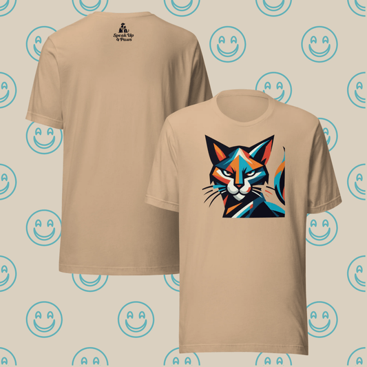 Defiant Feline - Signature Tee - Unisex Staple Tee - Speak Up 4 Paws