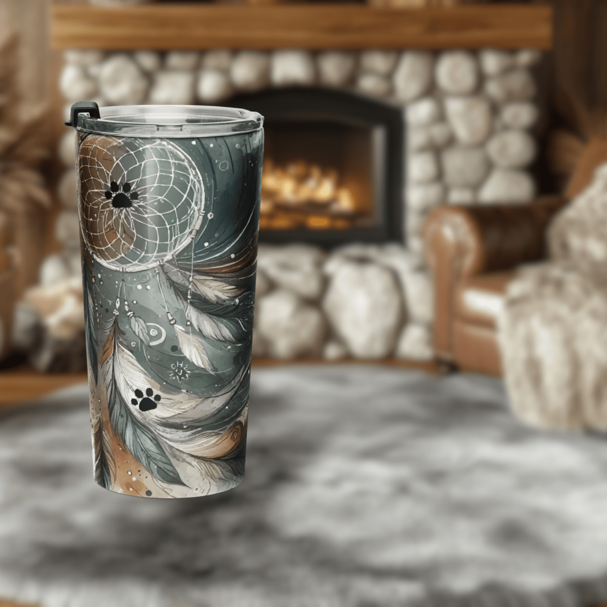 Dreamcatcher Paws - Tumbler - Tapered Tumbler - Speak Up 4 Paws