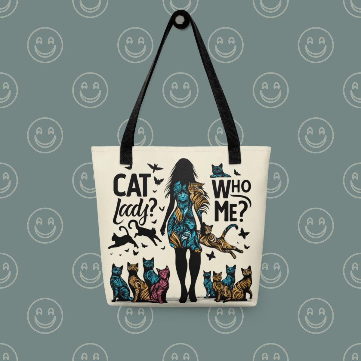 Feline Reverie - Everyday Bag - AOP Tote Bag - Speak Up 4 Paws