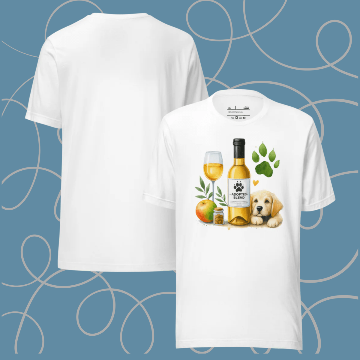 Golden Gatherings - Everyday Plus Tee | COLORS: Red, Athletic Heather, White - Unisex Staple Tee - Speak Up 4 Paws