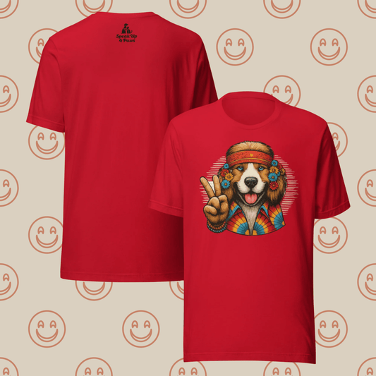 Groovy Canine - Signature Tee - Unisex Staple Tee - Speak Up 4 Paws
