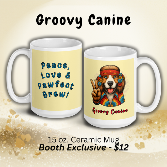 Groovy Canine Mug (Booth Exclusive)