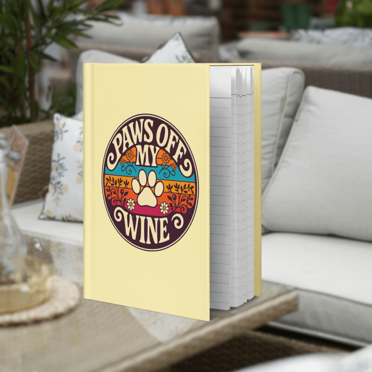 Groovy Warning - Journal - Journal - Speak Up 4 Paws