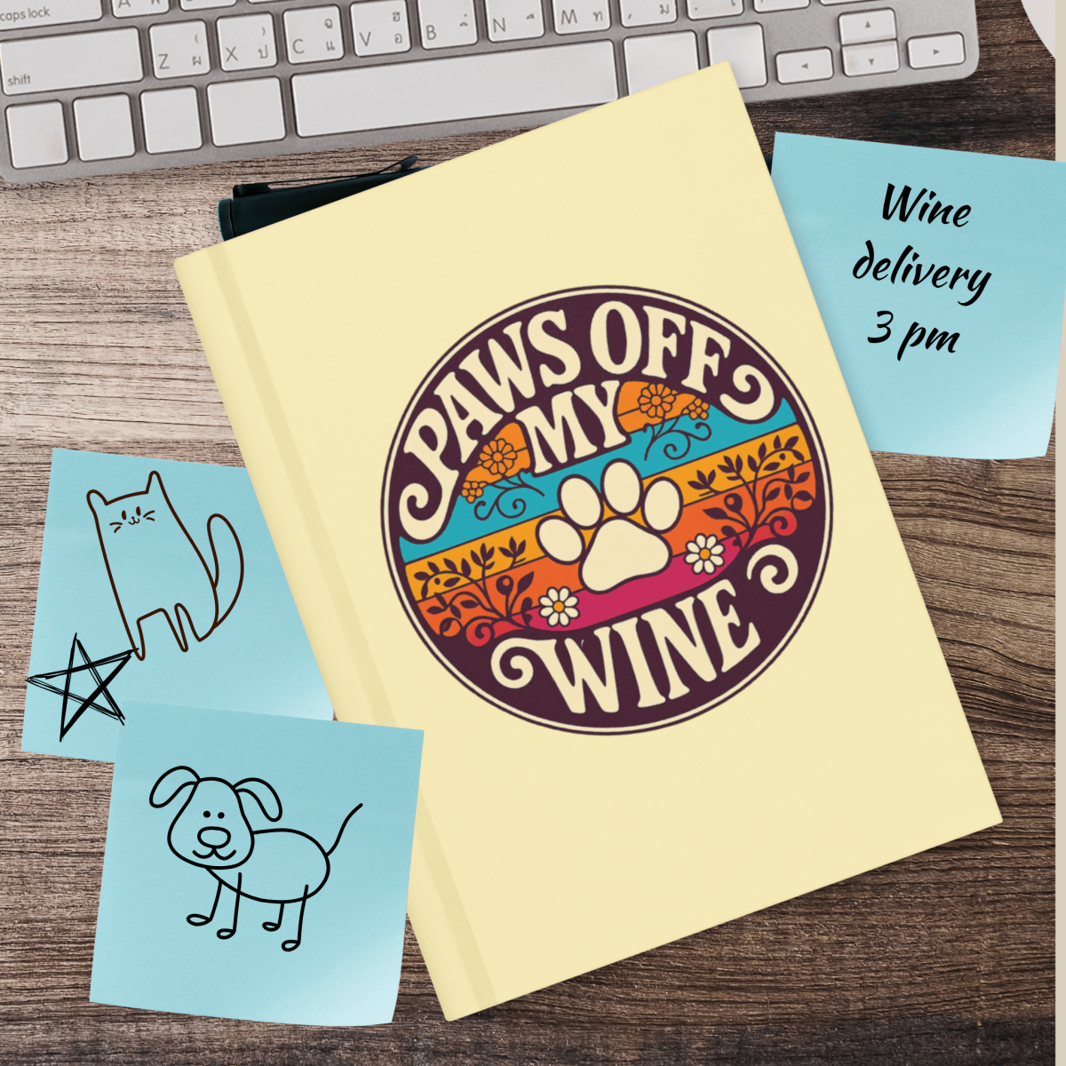 Groovy Warning - Journal - Journal - Speak Up 4 Paws