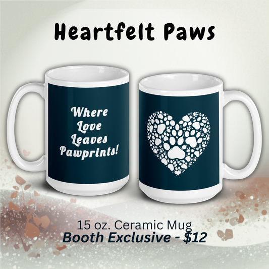Heartfelt Paws Mug (Booth Exclusive)