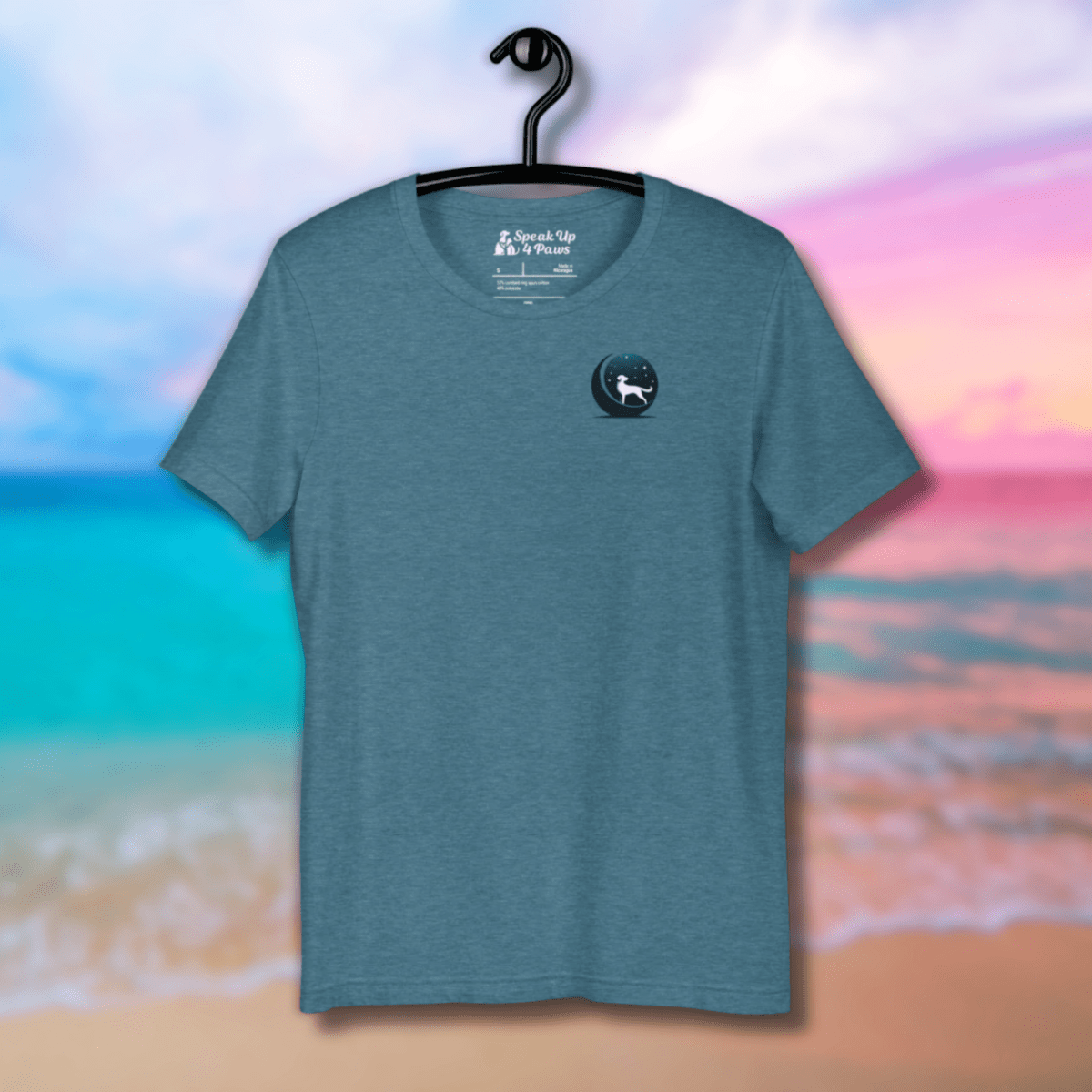 Infinite Pawsibilities = Everyday Tee | COLORS: Mauve, Heather Deep Teal, Pink, Heather Slate - Unisex Staple Tee - Speak Up 4 Paws