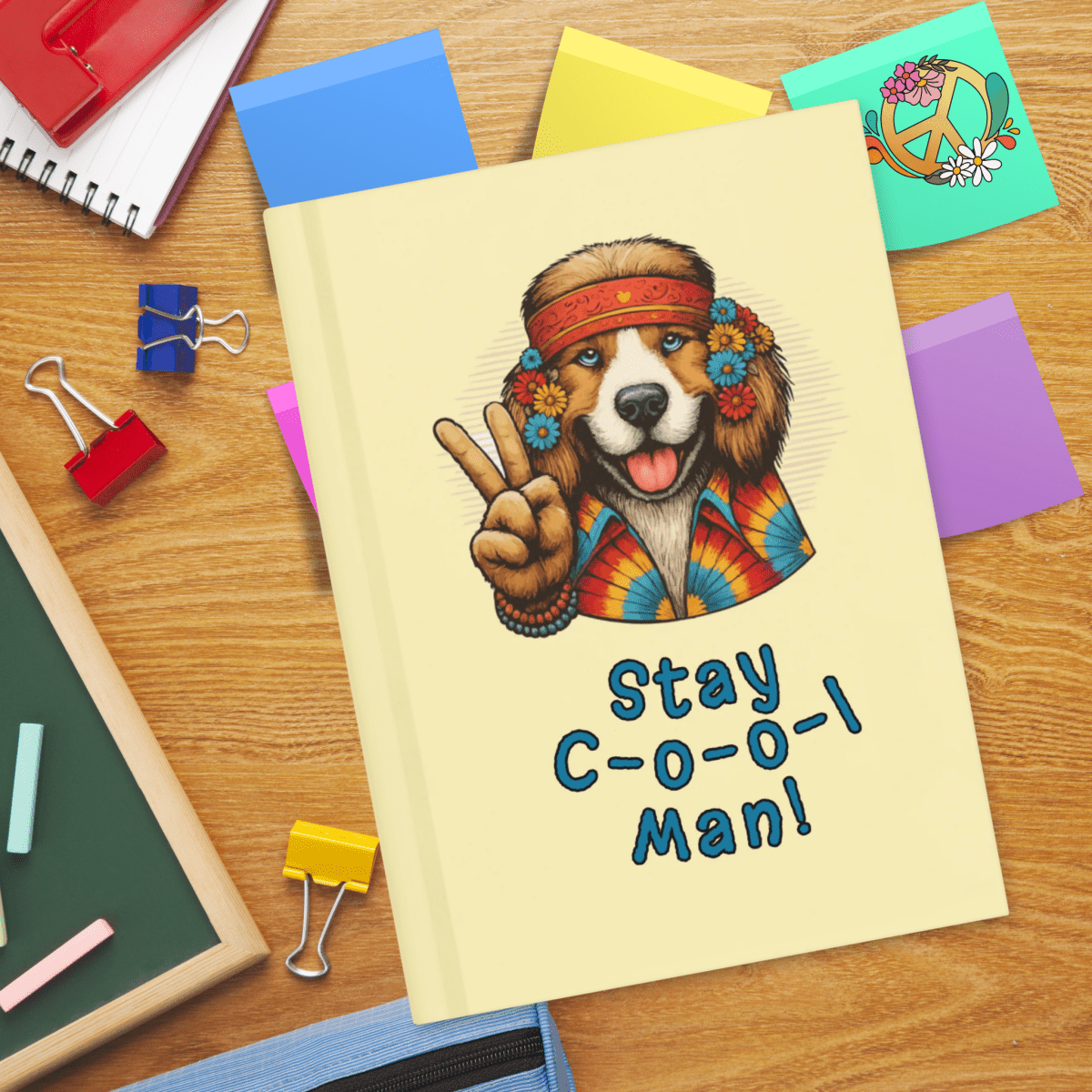 Groovy Canine - Laughs & Sass Collector's Journal (Color: Banana Mania) - Journal - Speak Up 4 Paws