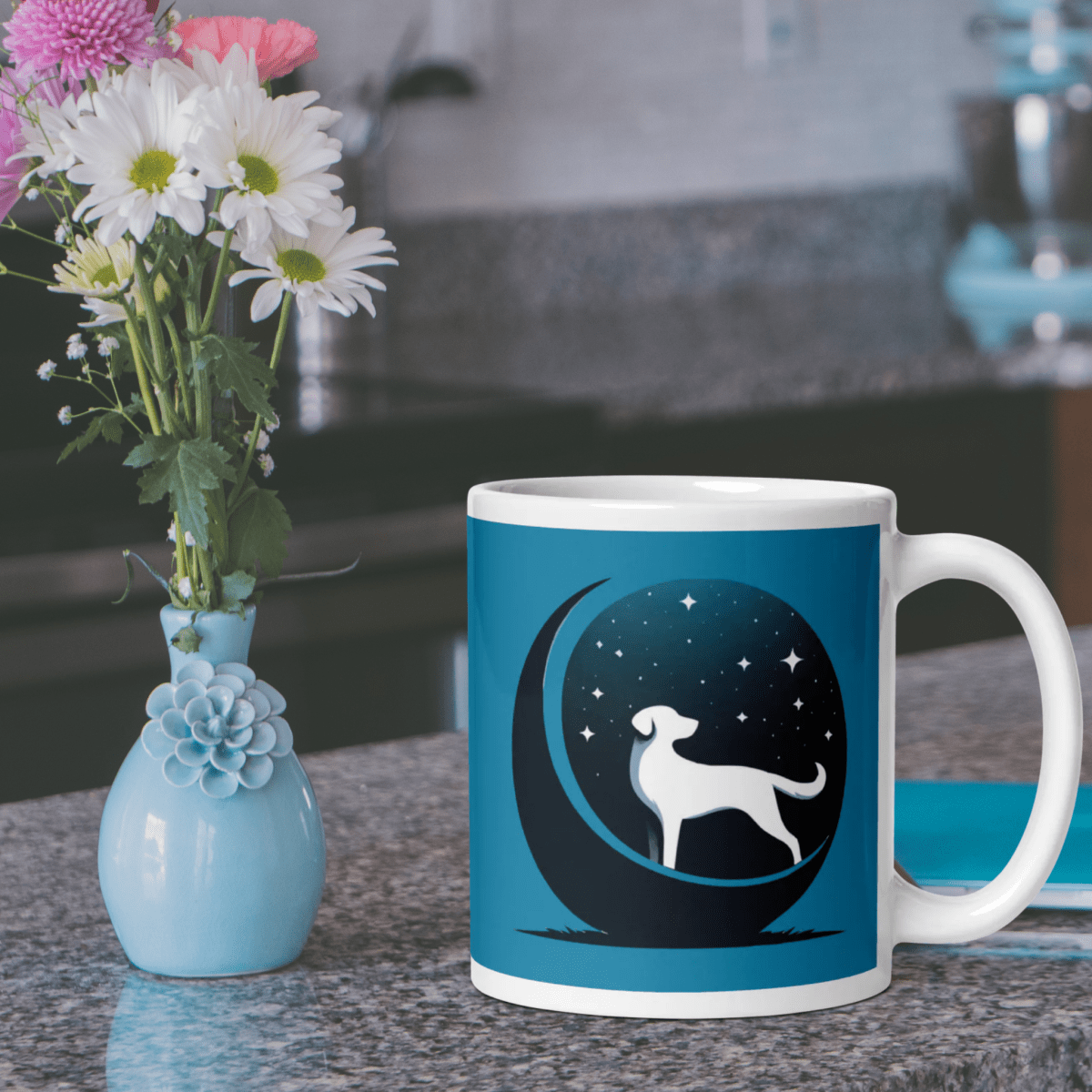Infinite Pawsibilities - "Infinite Pawsibilities" - Signature Mug (Color: Pelorous) - Coffee Mug - Speak Up 4 Paws
