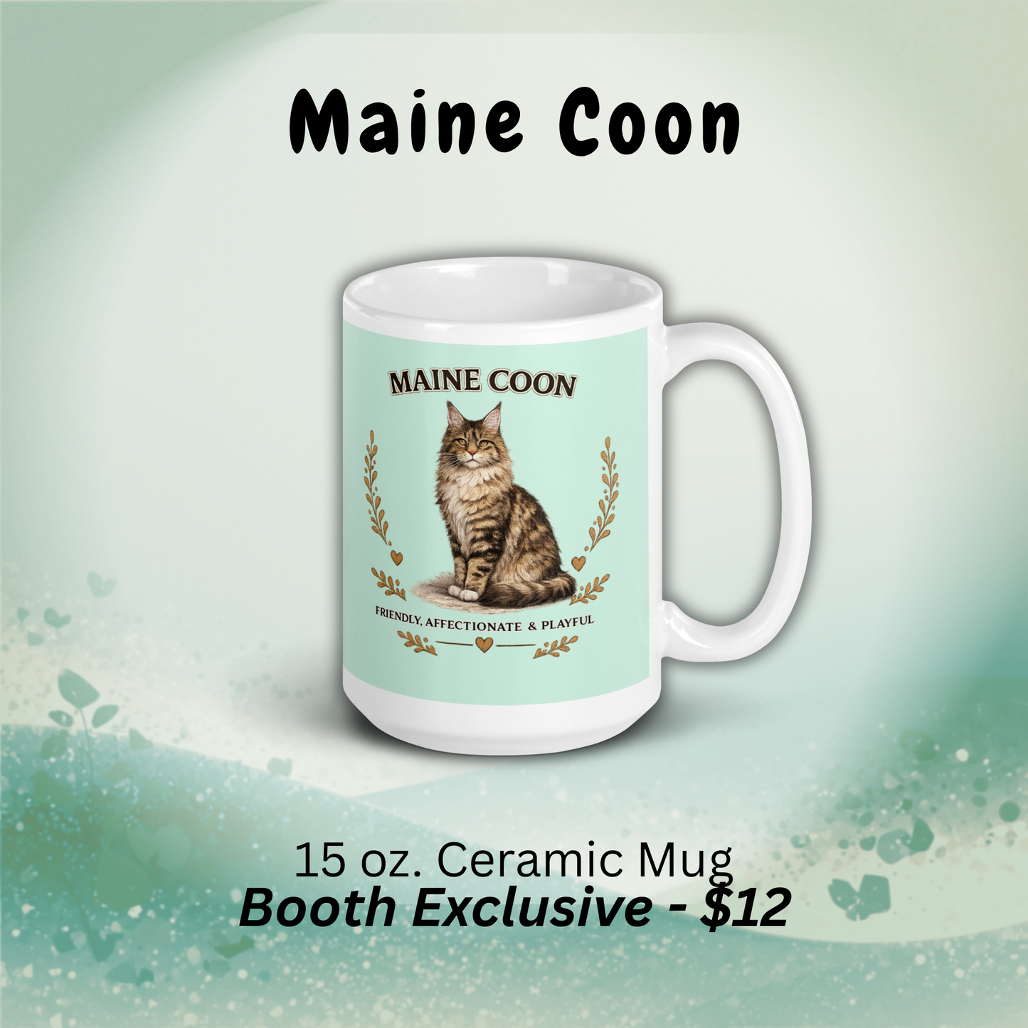 Maine Coon Mug (Booth Exclusive)
