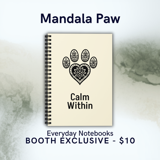 Mandala Paw Everyday Notebook (Booth Exclusive)