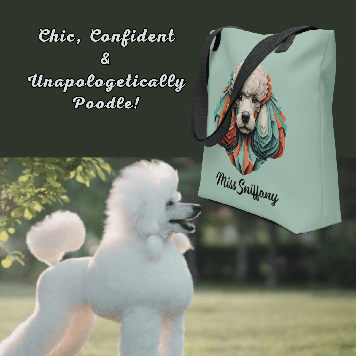 Miss Sniffany - Everyday Bag - AOP Tote Bag - Speak Up 4 Paws
