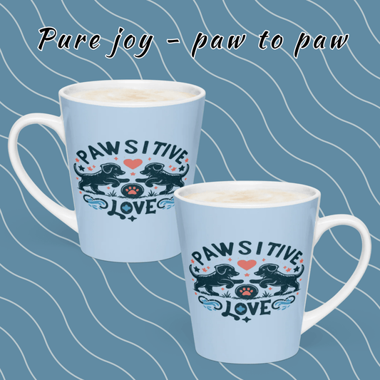 Puppy Play - Latte Mug