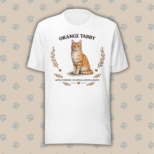 Orange Tabby Unisex Classic Tee