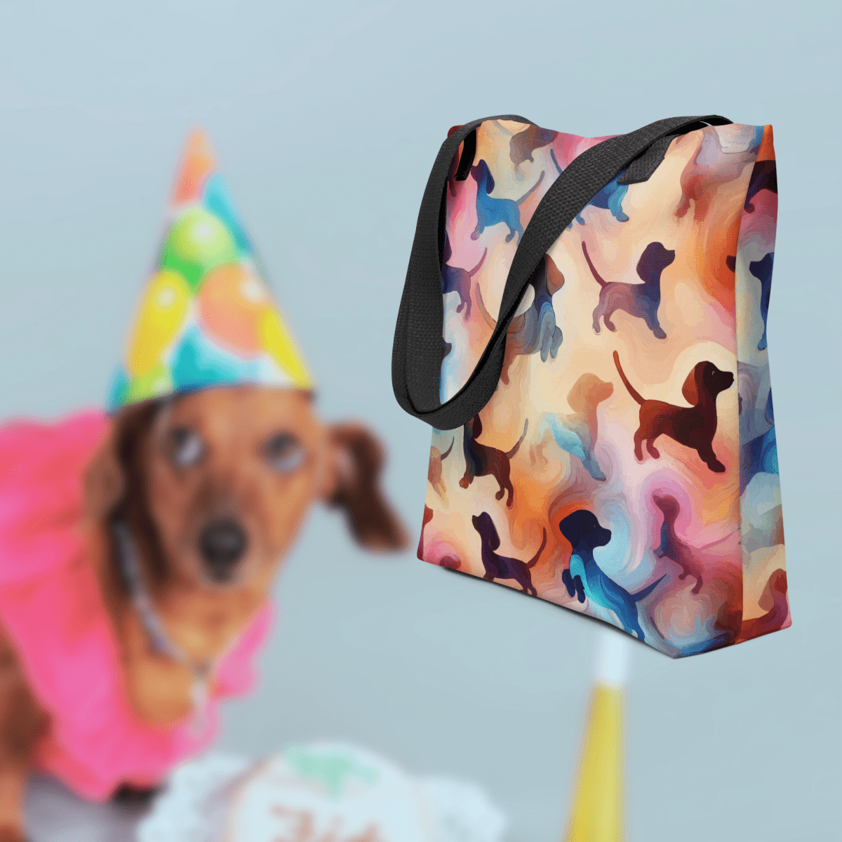 Pastel Bliss Everyday Bag - AOP Tote Bag - Speak Up 4 Paws