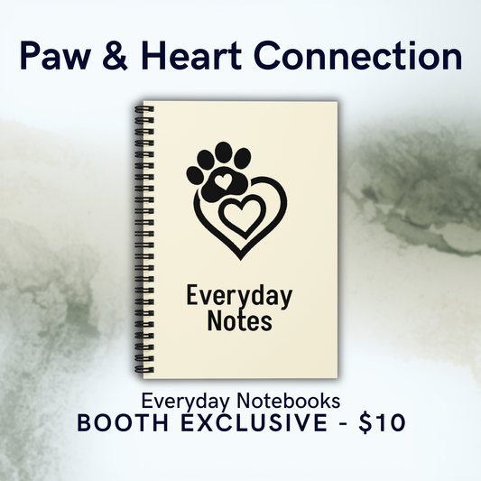 Paw & Heart Connection Everyday Notebook (Booth Exclusive)