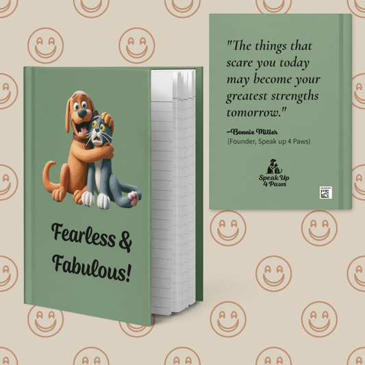 Pawfect Panic - Laughs & Sass Collector's Journal (Color: Amulet) - Journal - Speak Up 4 Paws