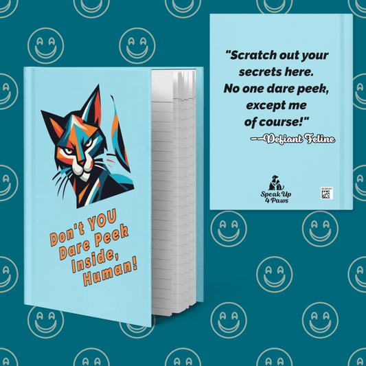Defiant Feline - Journal - Journal - Speak Up 4 Paws