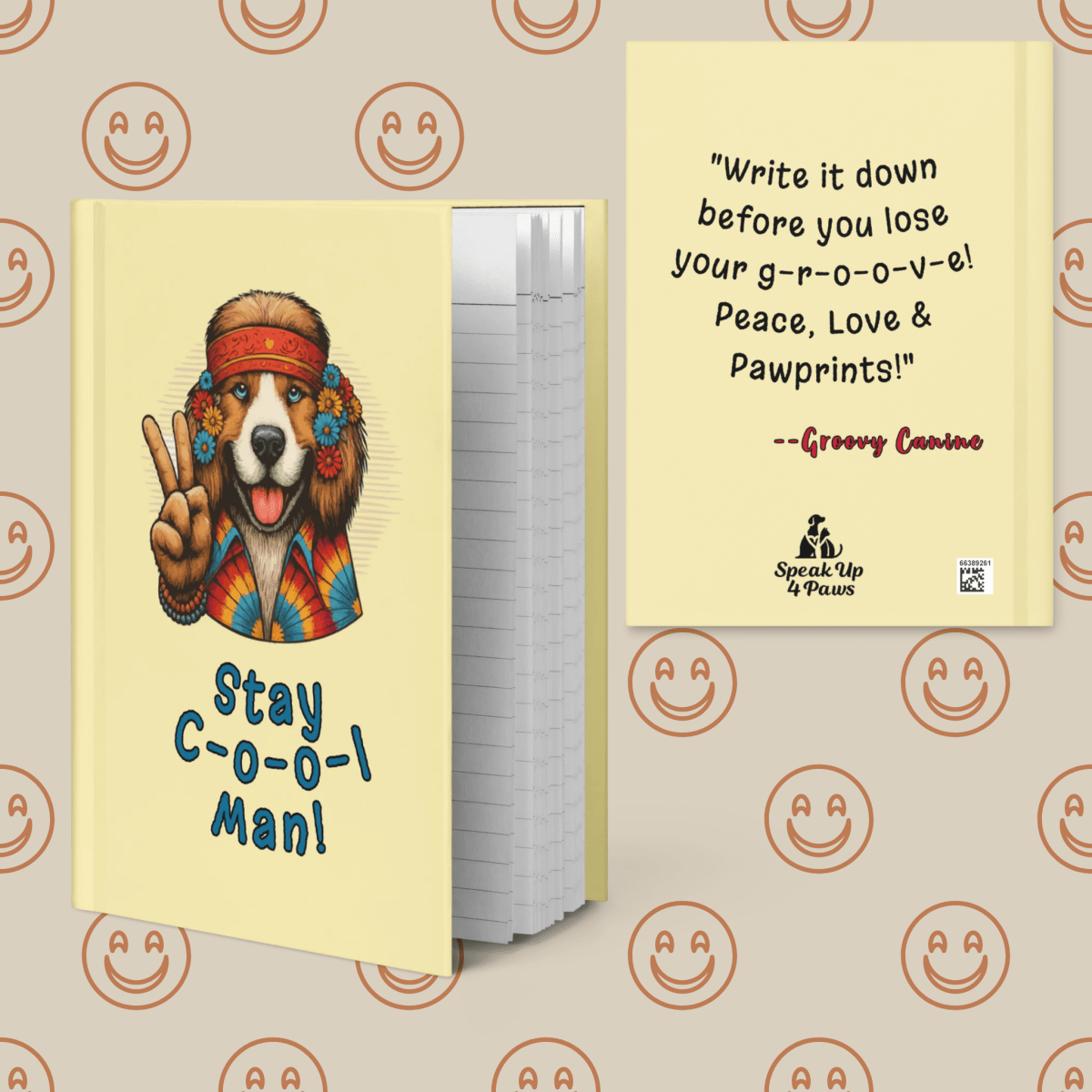 Groovy Canine - Journal - Journal - Speak Up 4 Paws