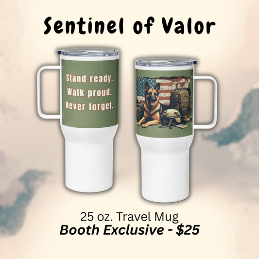 Sentinel of Valor Travel Mug (Booth Exclusive)