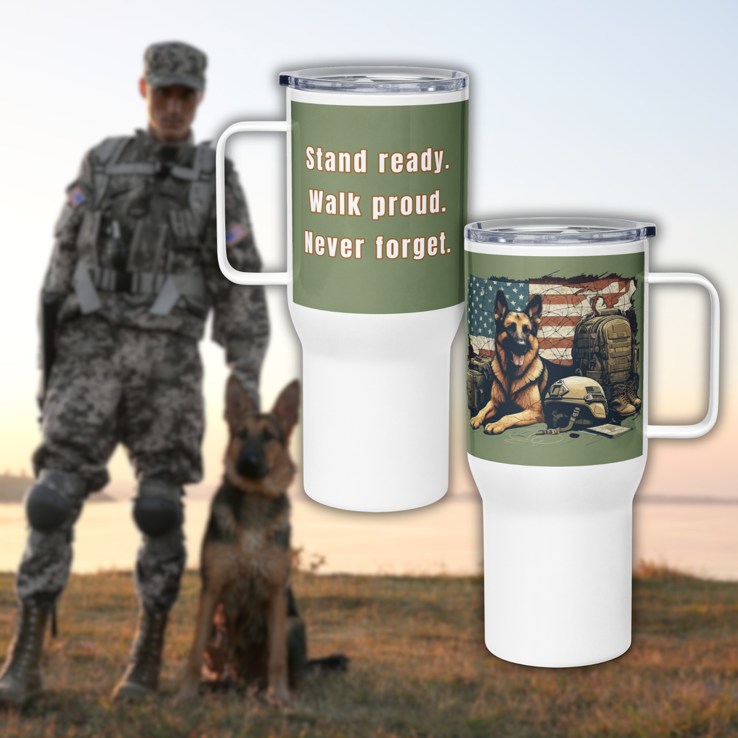 Sentinel of Valor Travel Mug (Booth Exclusive)