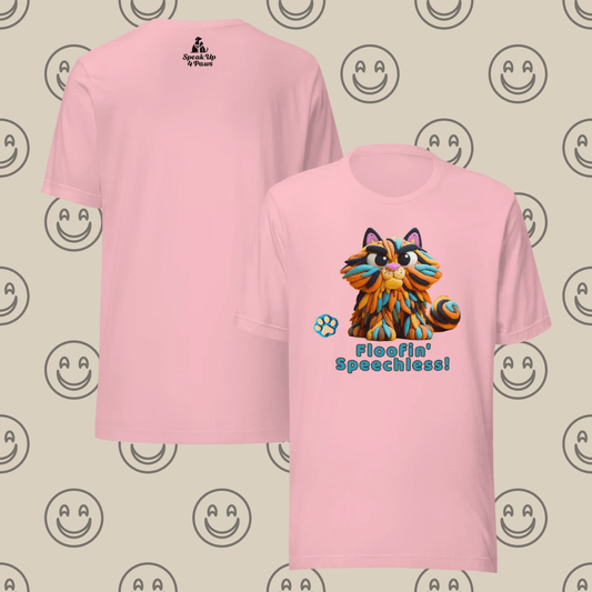 Sir Floofalot - "Floofin' Speechless" - Signature Tee - Unisex Staple Tee - Speak Up 4 Paws