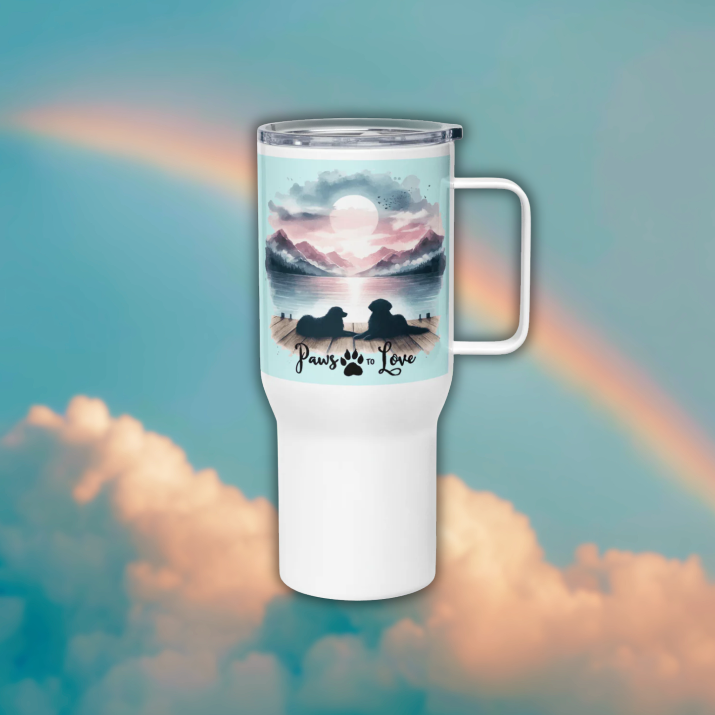 Sunset Buddies Travel Mug (Booth Exclusive)