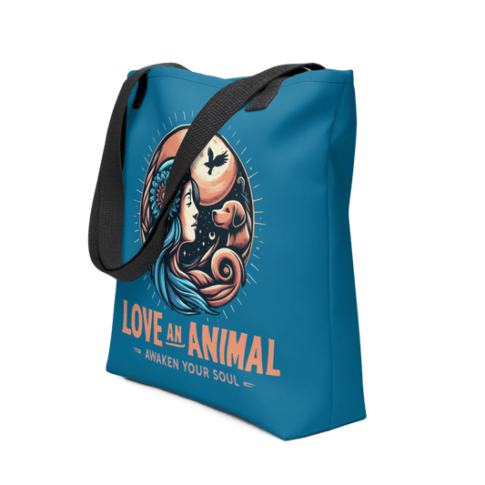 Lunar Serenade - Everyday Bag - AOP Tote Bag - Speak Up 4 Paws