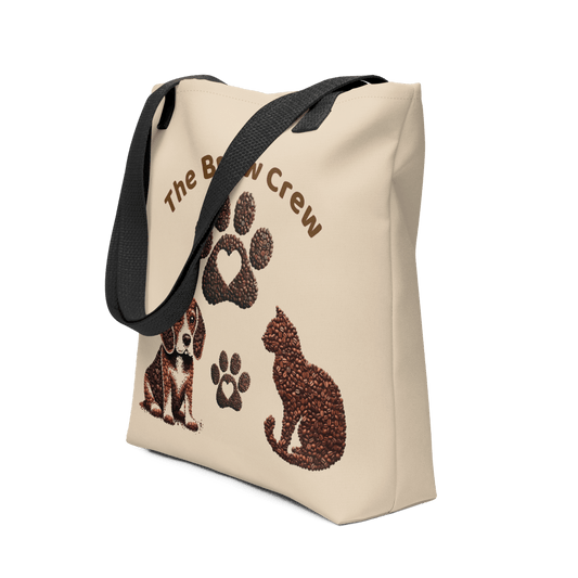 The Brew Crew - Everyday Bag - AOP Tote Bag - Speak Up 4 Paws