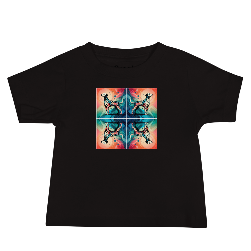 Vibrant Canine Mosaic - Baby Tee