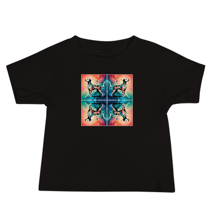 Vibrant Canine Mosaic - Baby Tee