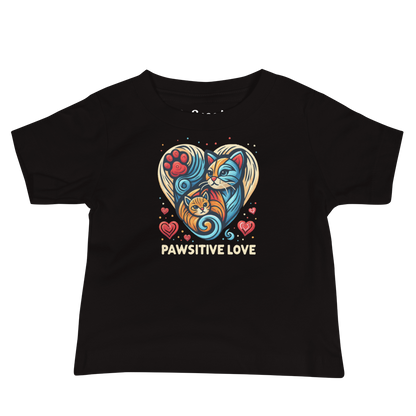 Feline Harmony - Pawsitive Love - Baby Tee