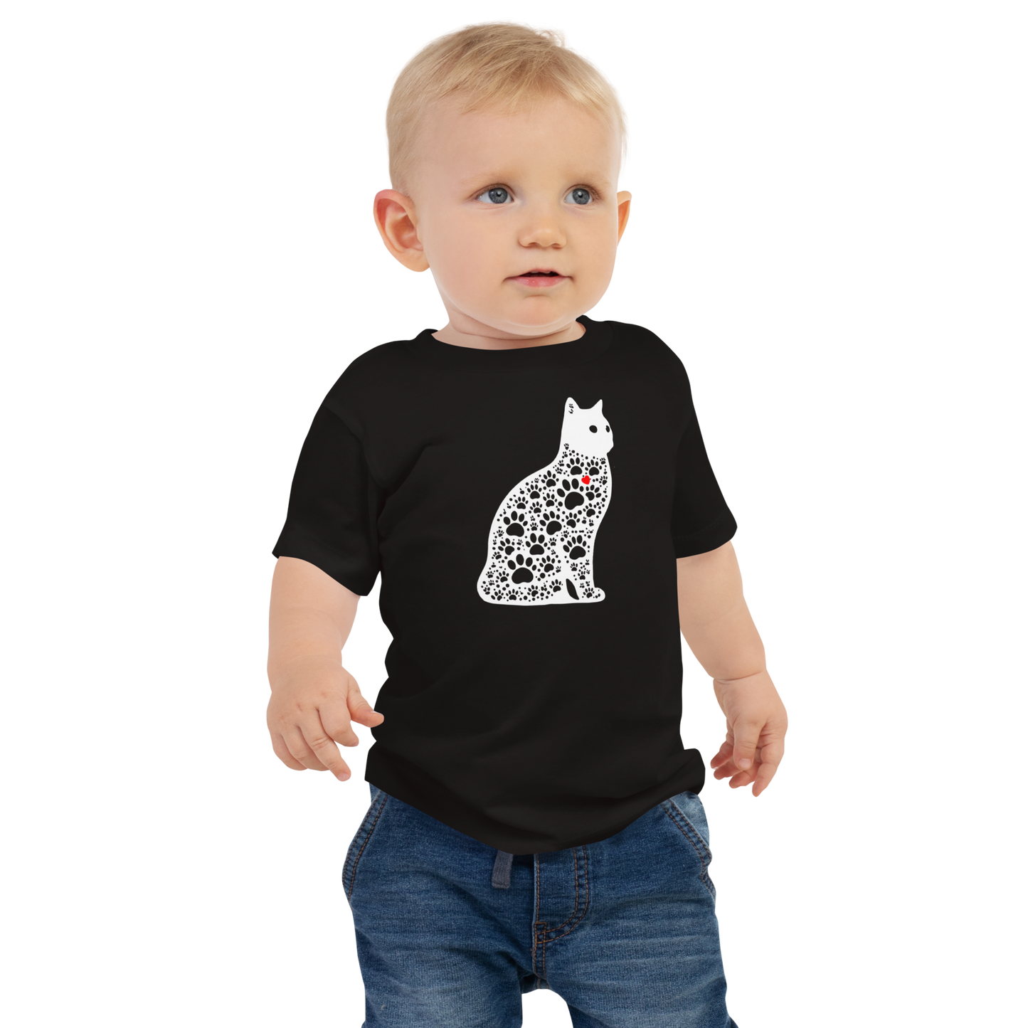 Paws in Harmony - Cat - Baby Tee