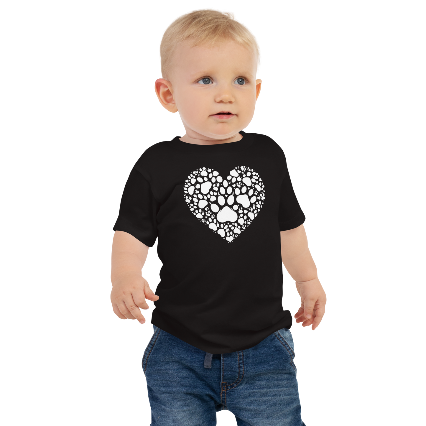 Paws of Compassion - Heart - Baby Tee